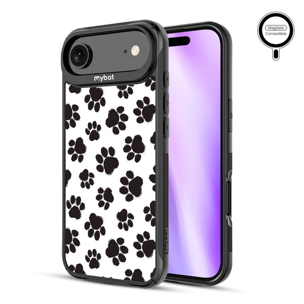 MyBat Design Lab Series MagSafe Case for Apple iPhone Air - Black Paw Prints - MIP17ACSLESMSMP002-2.jpg