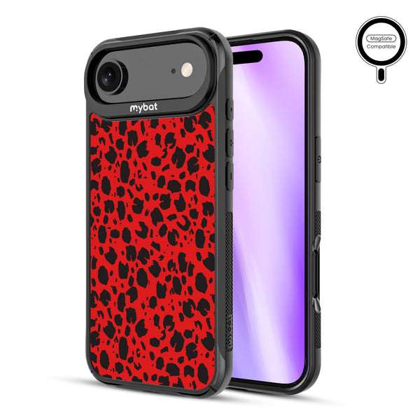 MyBat Design Lab Series MagSafe Case for Apple iPhone Air - Red Leopard Print - MIP17ACSLESMSMP008-2.jpg