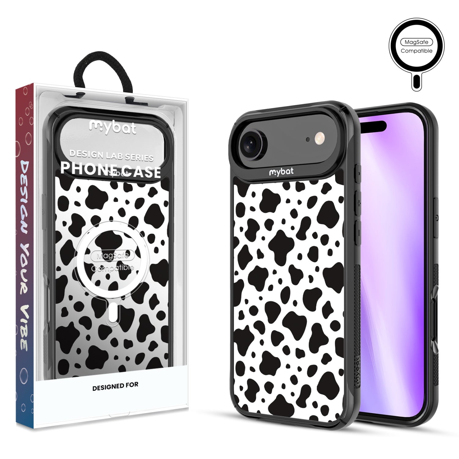MyBat Design Lab Series MagSafe Case for Apple iPhone Air - Original Cow Print