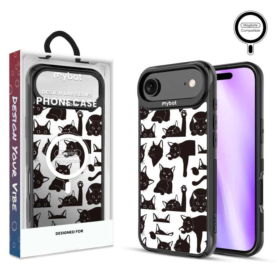 MyBat Design Lab Series MagSafe Case for Apple iPhone Air - Black Cats - MIP17ACSLESMSMP017-1.jpg