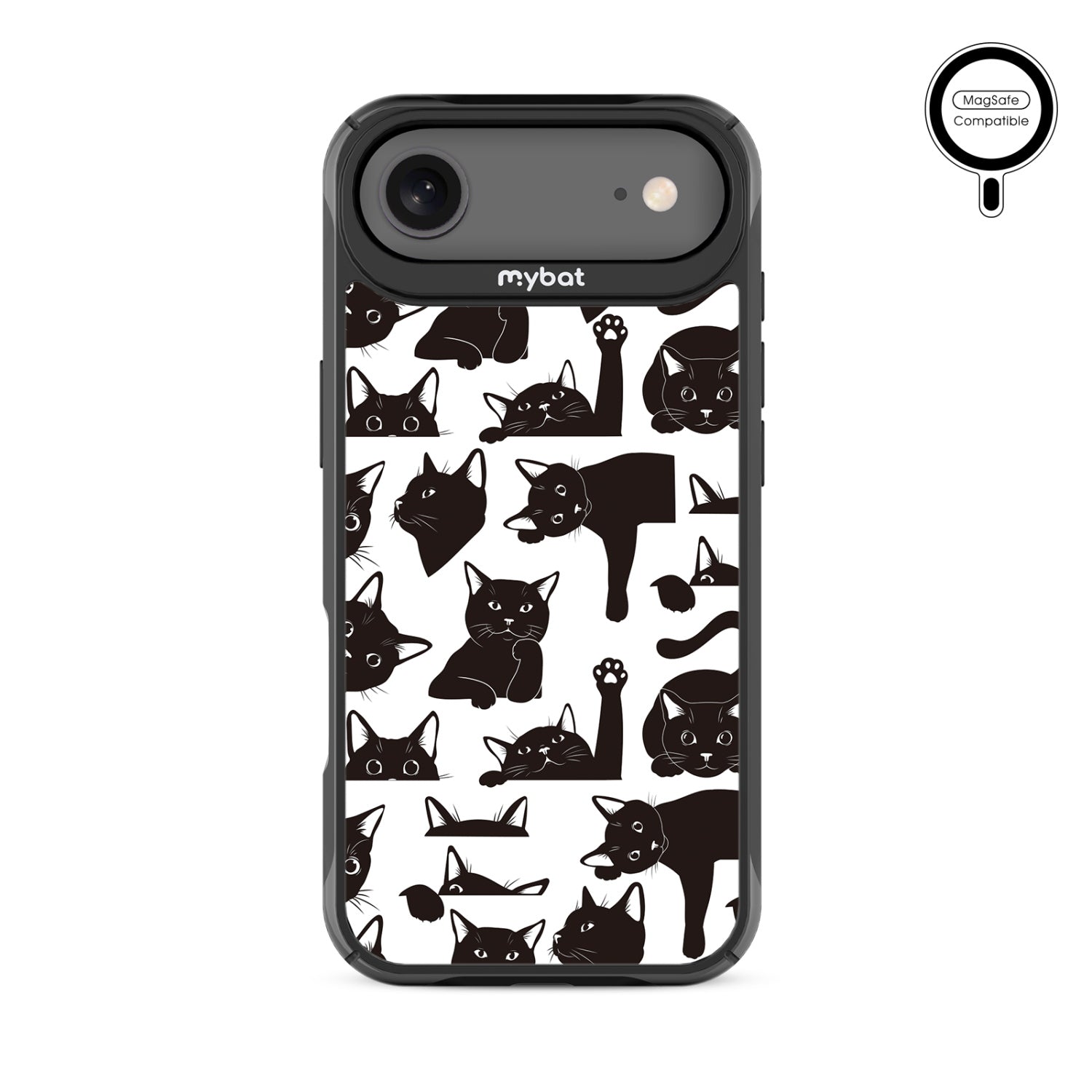 MyBat Design Lab Series MagSafe Case for Apple iPhone Air - Black Cats