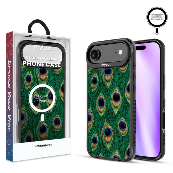 MyBat Design Lab Series MagSafe Case for Apple iPhone Air - Peacock Feathers - MIP17ACSLESMSMP018-1.jpg