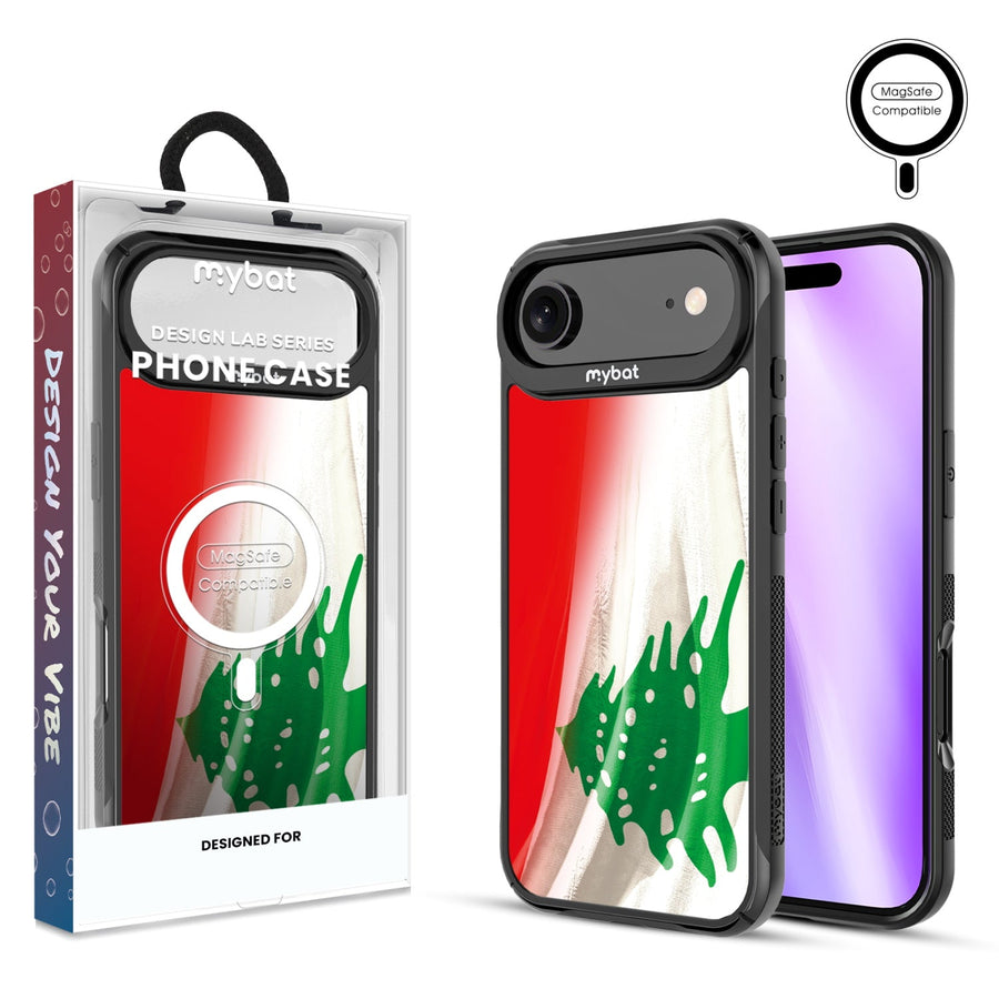 MyBat Design Lab Series MagSafe Case for Apple iPhone Air - Lebanese Flag