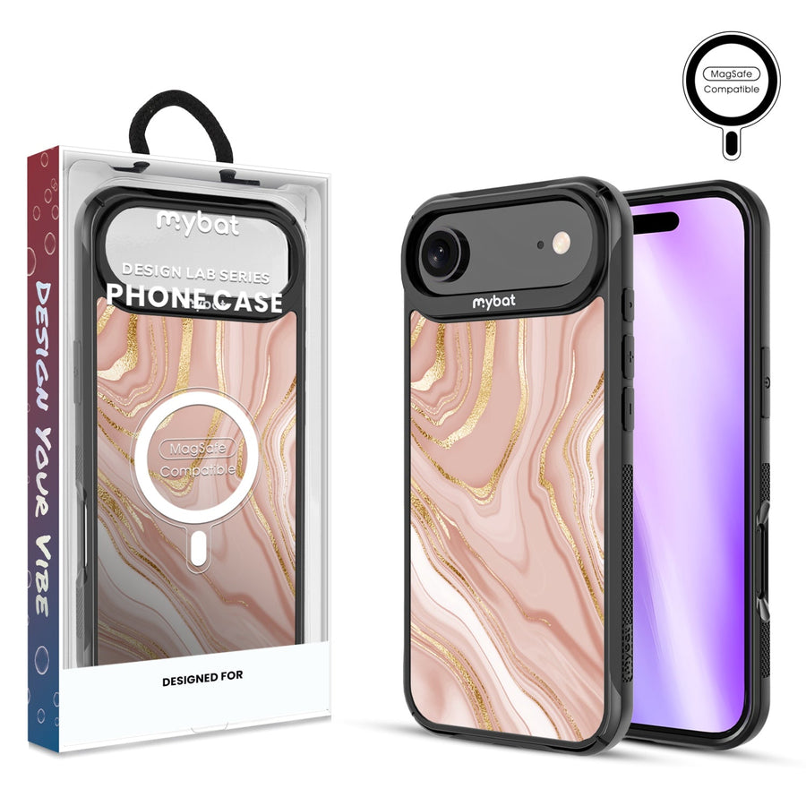 MyBat Design Lab Series MagSafe Case for Apple iPhone Air - Pink Marble