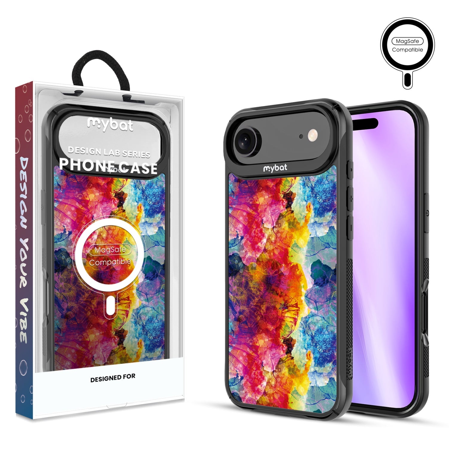 MyBat Design Lab Series MagSafe Case for Apple iPhone Air - Color Burst