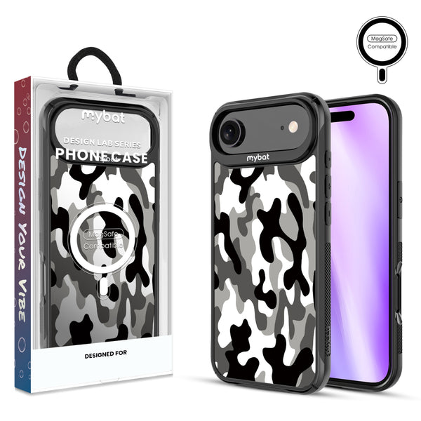 MyBat Design Lab Series MagSafe Case for Apple iPhone Air - Black & White Camouflage - MIP17ACSLESMSMP122-1.jpg