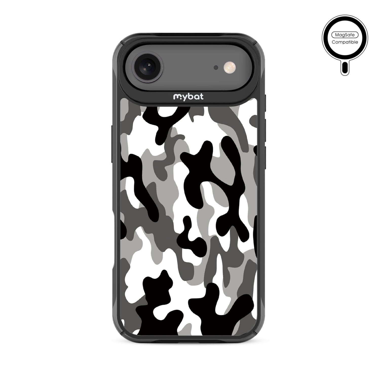 MyBat Design Lab Series MagSafe Case for Apple iPhone Air - Black & White Camouflage