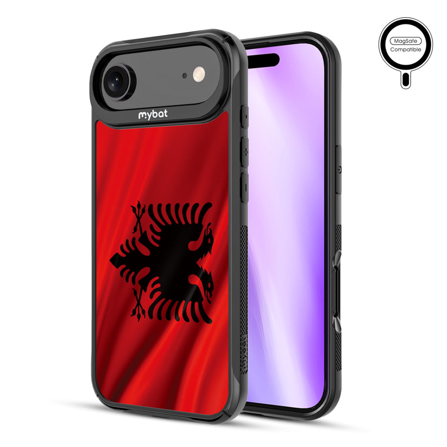 MyBat Design Lab Series MagSafe Case for Apple iPhone Air - Albania Flag - MIP17ACSLESMSMP140-2.jpg