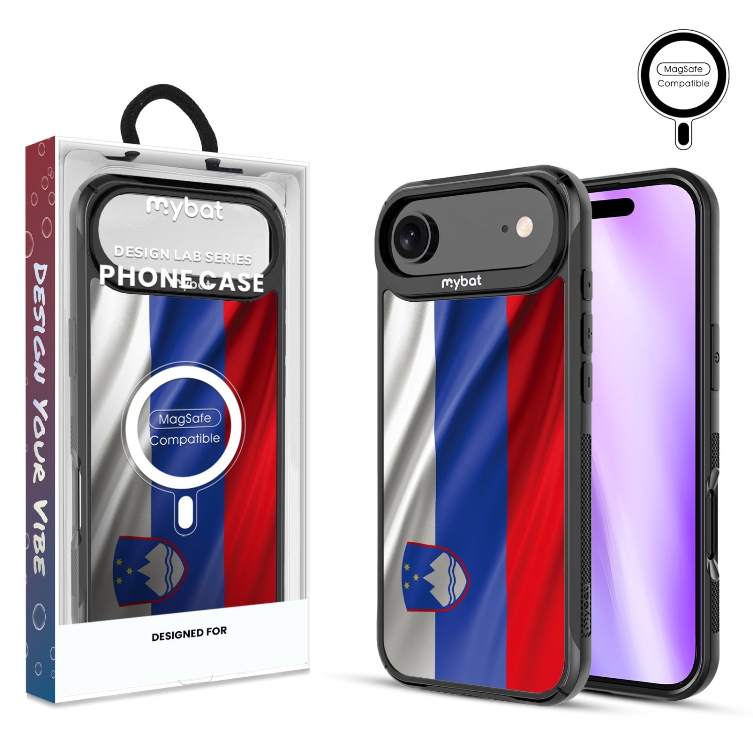 MyBat Design Lab Series MagSafe Case for Apple iPhone Air - Slovenia Flag