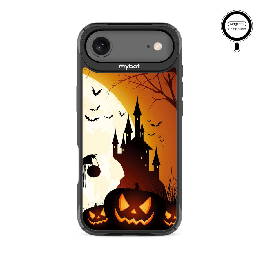 MyBat Design Lab Series MagSafe Case for Apple iPhone Air - Spooky Pumpkin Patch - MIP17ACSLESMSMP163-3.jpg