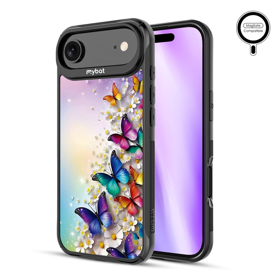 MyBat Design Lab Series MagSafe Case for Apple iPhone Air - Rainbow Butterflies - MIP17ACSLESMSMP187-2.jpg