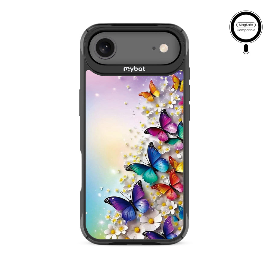 MyBat Design Lab Series MagSafe Case for Apple iPhone Air - Rainbow Butterflies - MIP17ACSLESMSMP187-3.jpg