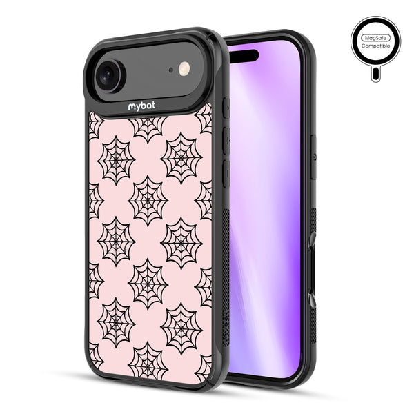 MyBat Design Lab Series MagSafe Case for Apple iPhone Air - Pink Spider Web - MIP17ACSLESMSMP227-2.jpg