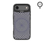 MyBat Design Lab Series MagSafe Case for Apple iPhone Air - Dizzy Circle