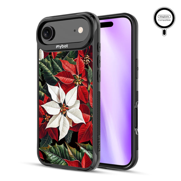 MyBat Design Lab Series MagSafe Case for Apple iPhone Air - Christmas Poinsettias - MIP17ACSLESMSMP301-2.jpg
