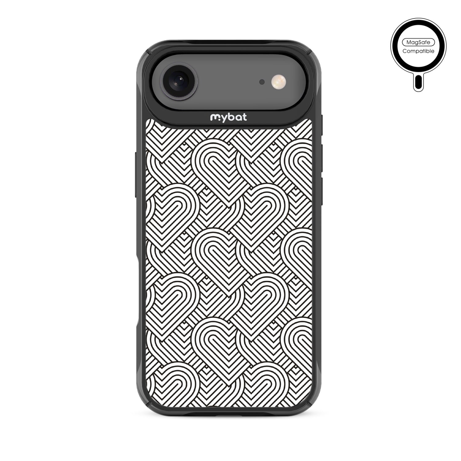 MyBat Design Lab Series MagSafe Case for Apple iPhone Air - Hearts Aligned