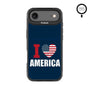 MyBat Design Lab Series MagSafe Case for Apple iPhone Air - I Love America