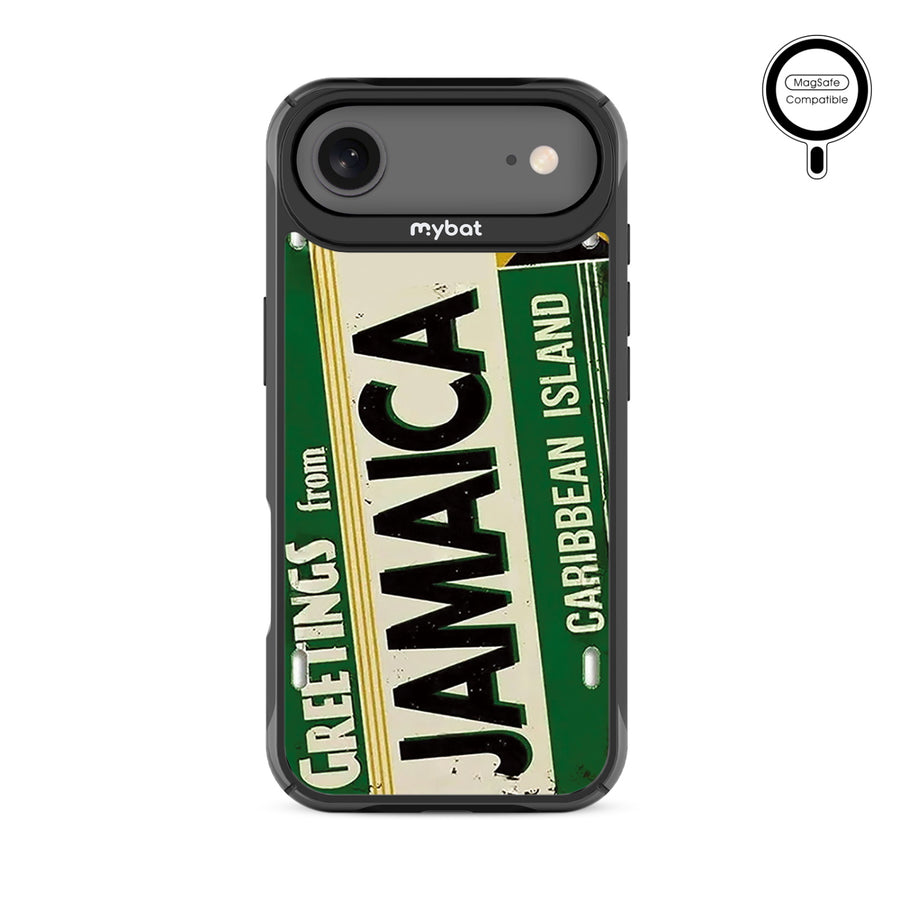 MyBat Design Lab Series MagSafe Case for Apple iPhone Air - Jamaica License Plate - MIP17ACSLESMSMP366-3.jpg