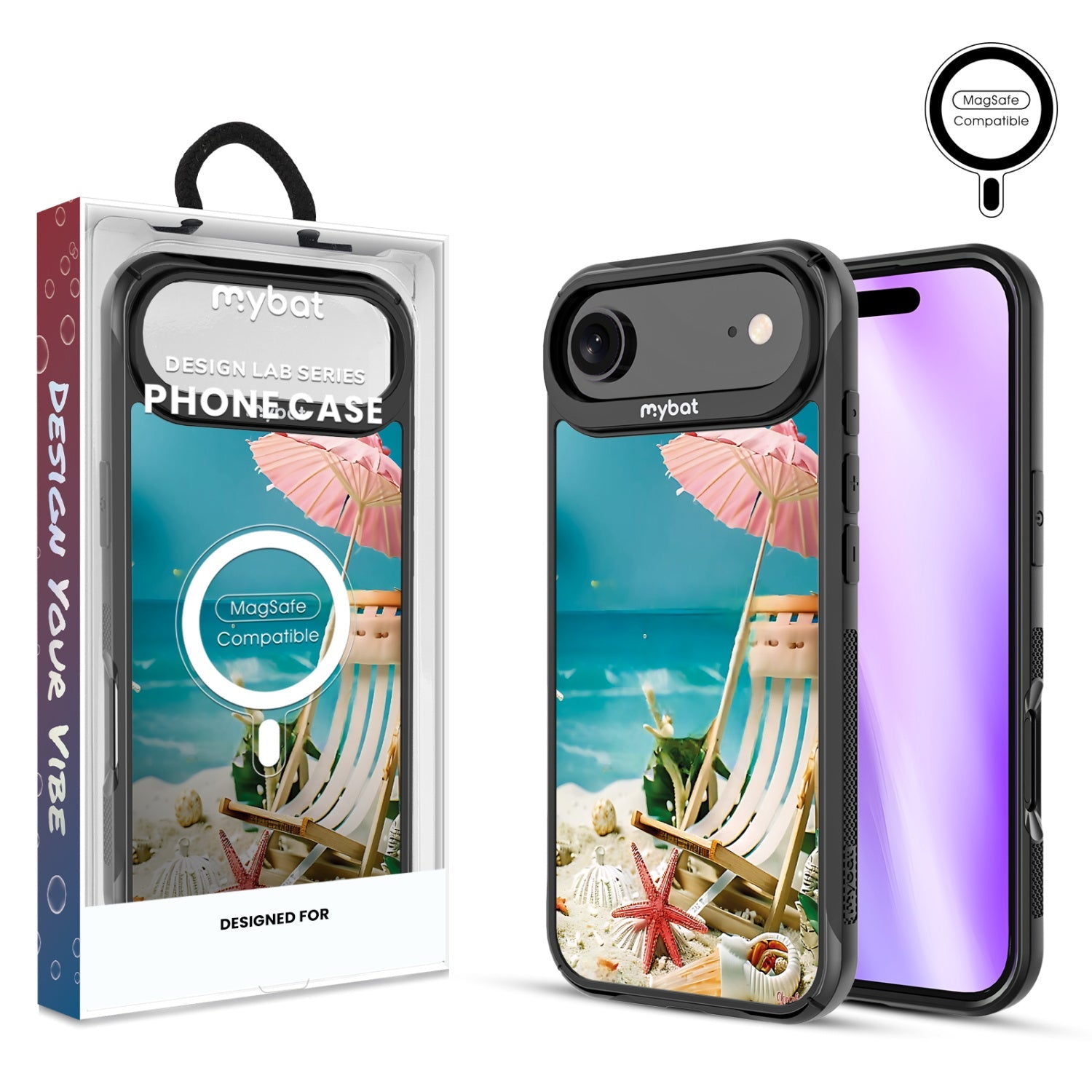 MyBat Design Lab Series MagSafe Case for Apple iPhone Air - Sandy Shore