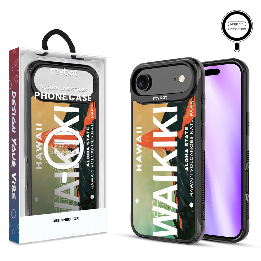 MyBat Design Lab Series MagSafe Case for Apple iPhone Air - Waikiki Plate