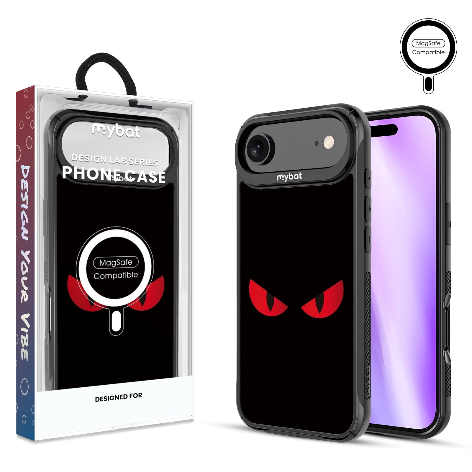 MyBat Design Lab Series MagSafe Case for Apple iPhone Air - Red Eyes