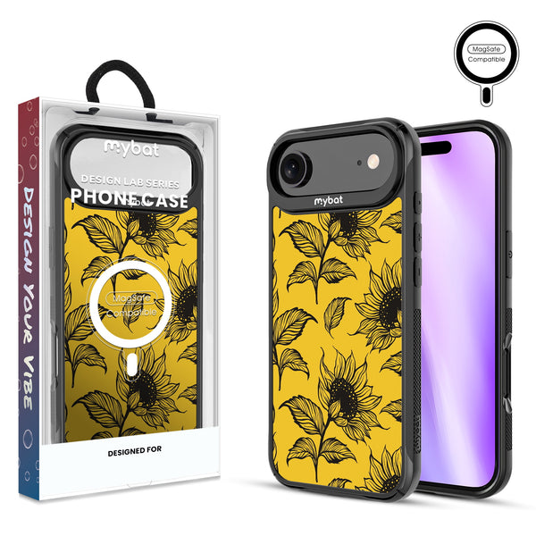MyBat Design Lab Series MagSafe Case for Apple iPhone Air - Golden Sunflowers - MIP17ACSLESMSMP444-1.jpg