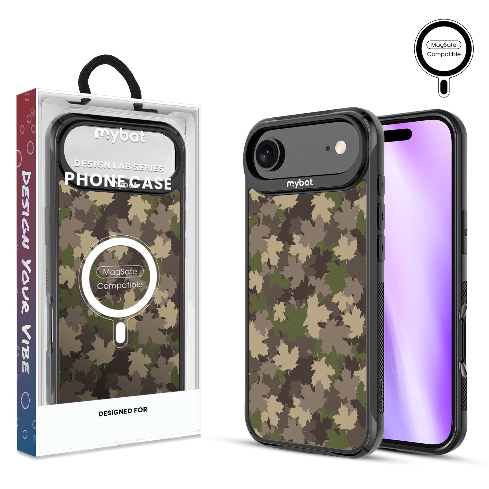 MyBat Design Lab Series MagSafe Case for Apple iPhone Air - Leaf Camo