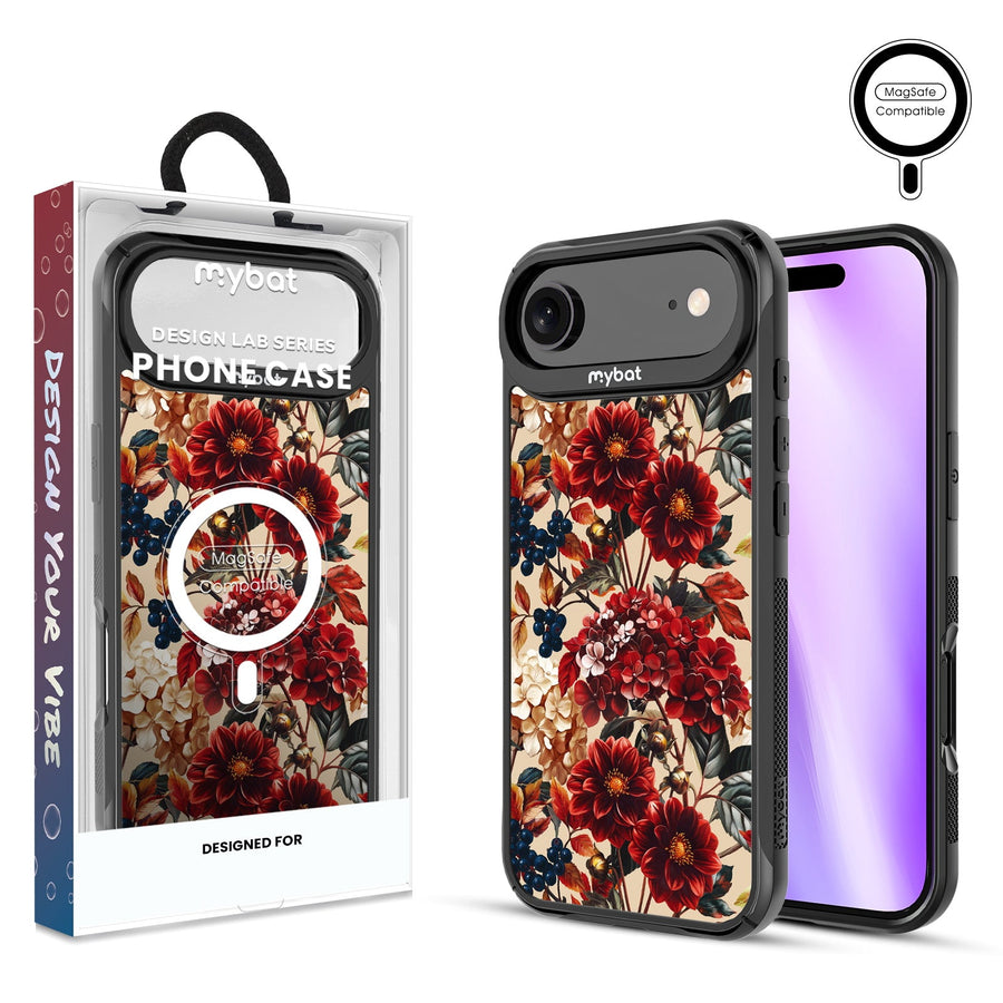 MyBat Design Lab Series MagSafe Case for Apple iPhone Air - Rust & Bloom