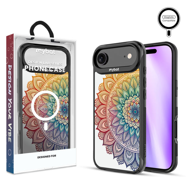 MyBat Design Lab Series MagSafe Case for Apple iPhone Air - Rainbow Mandala - MIP17ACSLESMSMP457-1.jpg
