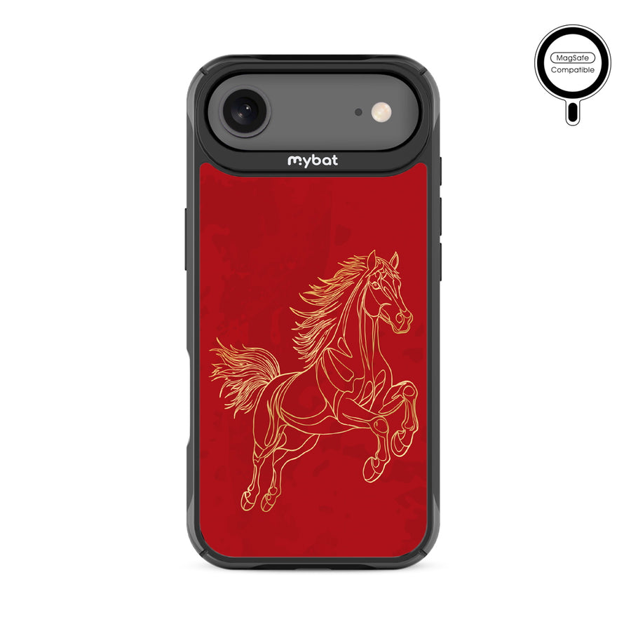 MyBat Design Lab Series MagSafe Case for Apple iPhone Air - Fire Horse - MIP17ACSLESMSMP460-3.jpg