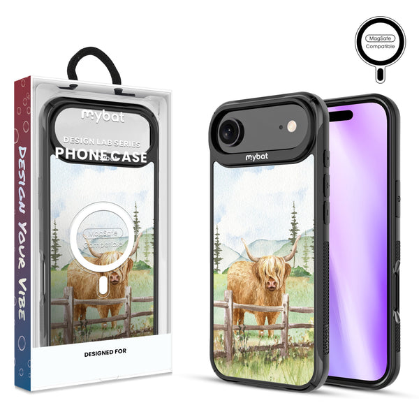 MyBat Design Lab Series MagSafe Case for Apple iPhone Air - Highland Cow - MIP17ACSLESMSMP470-1.jpg
