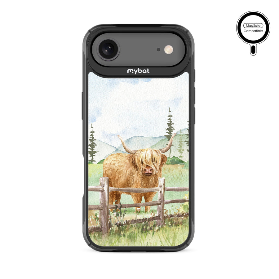 MyBat Design Lab Series MagSafe Case for Apple iPhone Air - Highland Cow - MIP17ACSLESMSMP470-3.jpg