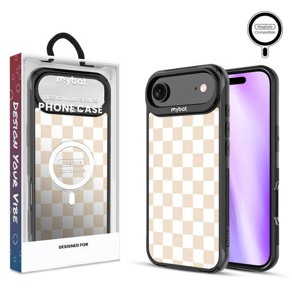 MyBat Design Lab Series MagSafe Case for Apple iPhone Air - Tan Check - MIP17ACSLESMSMP475-1.jpg