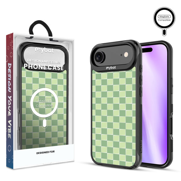 MyBat Design Lab Series MagSafe Case for Apple iPhone Air - Matcha Check - MIP17ACSLESMSMP482-1.jpg