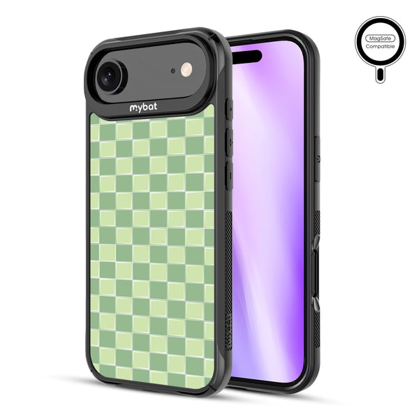 MyBat Design Lab Series MagSafe Case for Apple iPhone Air - Matcha Check - MIP17ACSLESMSMP482-2.jpg