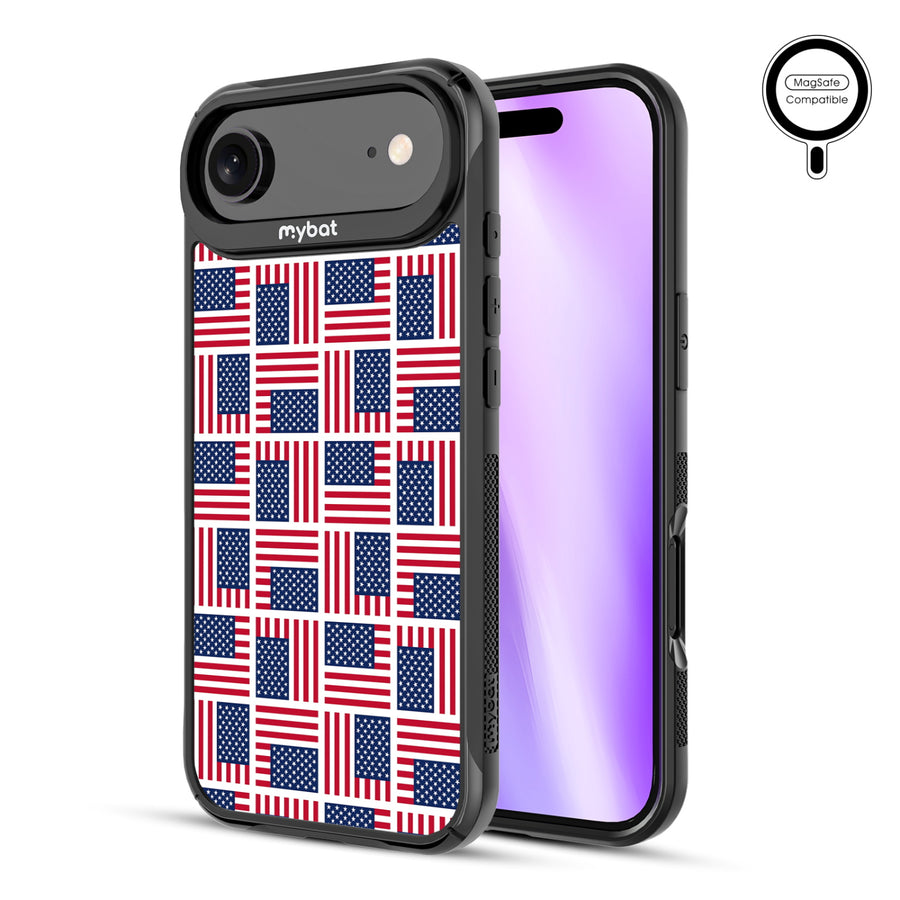 MyBat Design Lab Series MagSafe Case for Apple iPhone Air – Flag Patchwork - MIP17ACSLESMSMP519-1.JPG