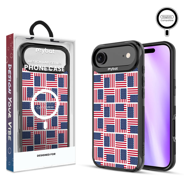 MyBat Design Lab Series MagSafe Case for Apple iPhone Air – Flag Patchwork - MIP17ACSLESMSMP519.JPG