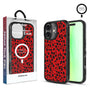 MyBat Design Lab Series MagSafe Case for Apple iPhone 17 - Red Leopard Print
