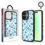 MyBat Design Lab Series MagSafe Case for Apple iPhone 17 - Blue Cow Print