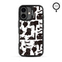 MyBat Design Lab Series MagSafe Case for Apple iPhone 17 - Black Cats - MIP17CSLESMSMP017-3.jpg