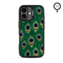 MyBat Design Lab Series MagSafe Case for Apple iPhone 17 - Peacock Feathers - MIP17CSLESMSMP018-3.jpg