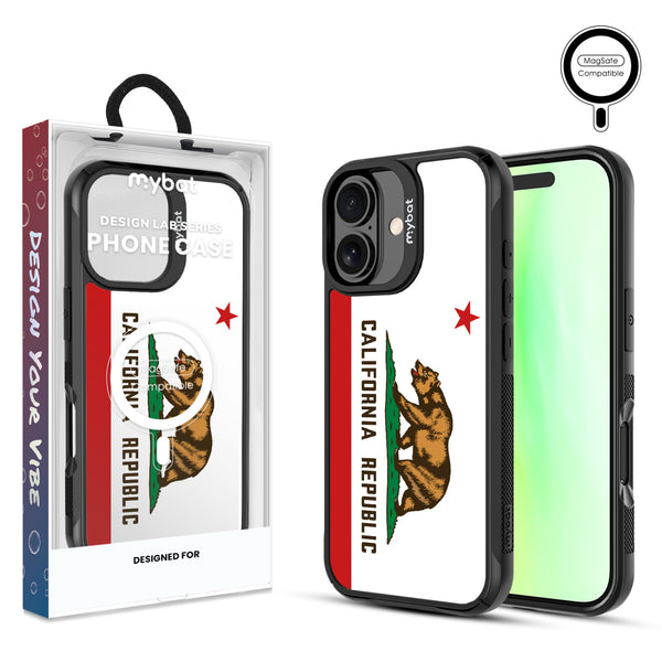 MyBat Design Lab Series MagSafe Case for Apple iPhone 17 - California State Flag - MIP17CSLESMSMP027-1.jpg