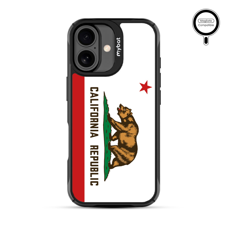 MyBat Design Lab Series MagSafe Case for Apple iPhone 17 - California State Flag - MIP17CSLESMSMP027-3.jpg