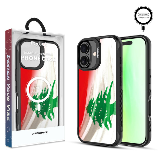 MyBat Design Lab Series MagSafe Case for Apple iPhone 17 - Lebanese Flag - MIP17CSLESMSMP033-1.jpg