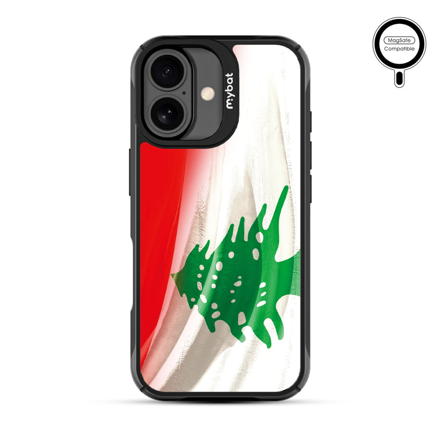 MyBat Design Lab Series MagSafe Case for Apple iPhone 17 - Lebanese Flag - MIP17CSLESMSMP033-3.jpg