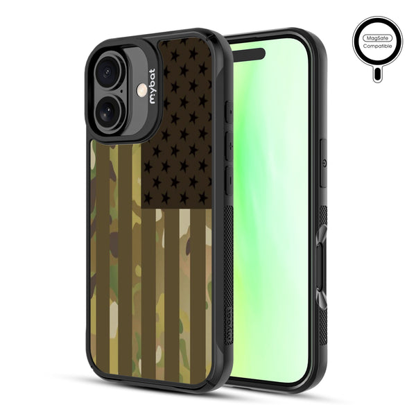 MyBat Design Lab Series MagSafe Case for Apple iPhone 17 - Military Camouflage American Flag - MIP17CSLESMSMP054-2.jpg
