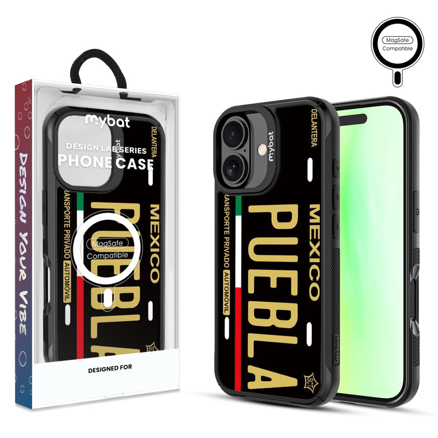 MyBat Design Lab Series MagSafe Case for Apple iPhone 17 - Puebla Black