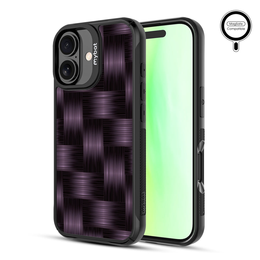 MyBat Design Lab Series MagSafe Case for Apple iPhone 17 - Woven Carbon Fiber - MIP17CSLESMSMP085-2.jpg