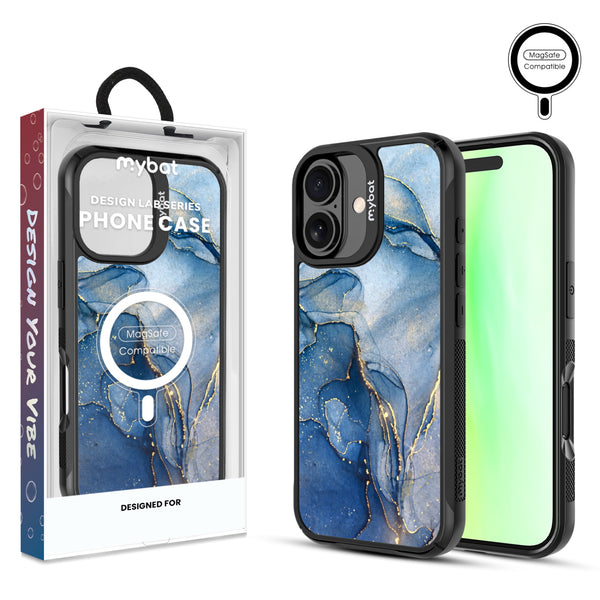 MyBat Design Lab Series MagSafe Case for Apple iPhone 17 - Blue Marble - MIP17CSLESMSMP106-1.jpg