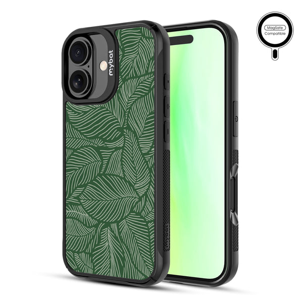MyBat Design Lab Series MagSafe Case for Apple iPhone 17 - Leaves - MIP17CSLESMSMP125-2.jpg